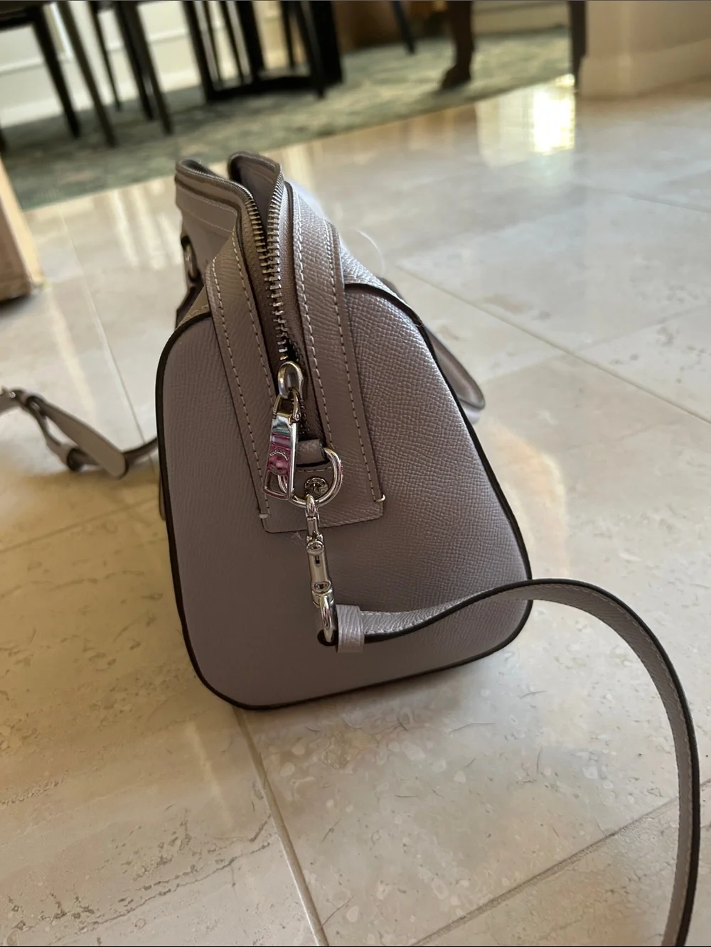Coach pebbled leather